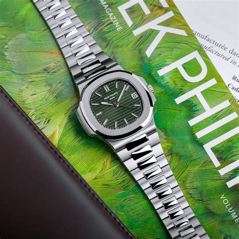 patek philippe watch diamondsgreen belt|Patek Philippe average price.